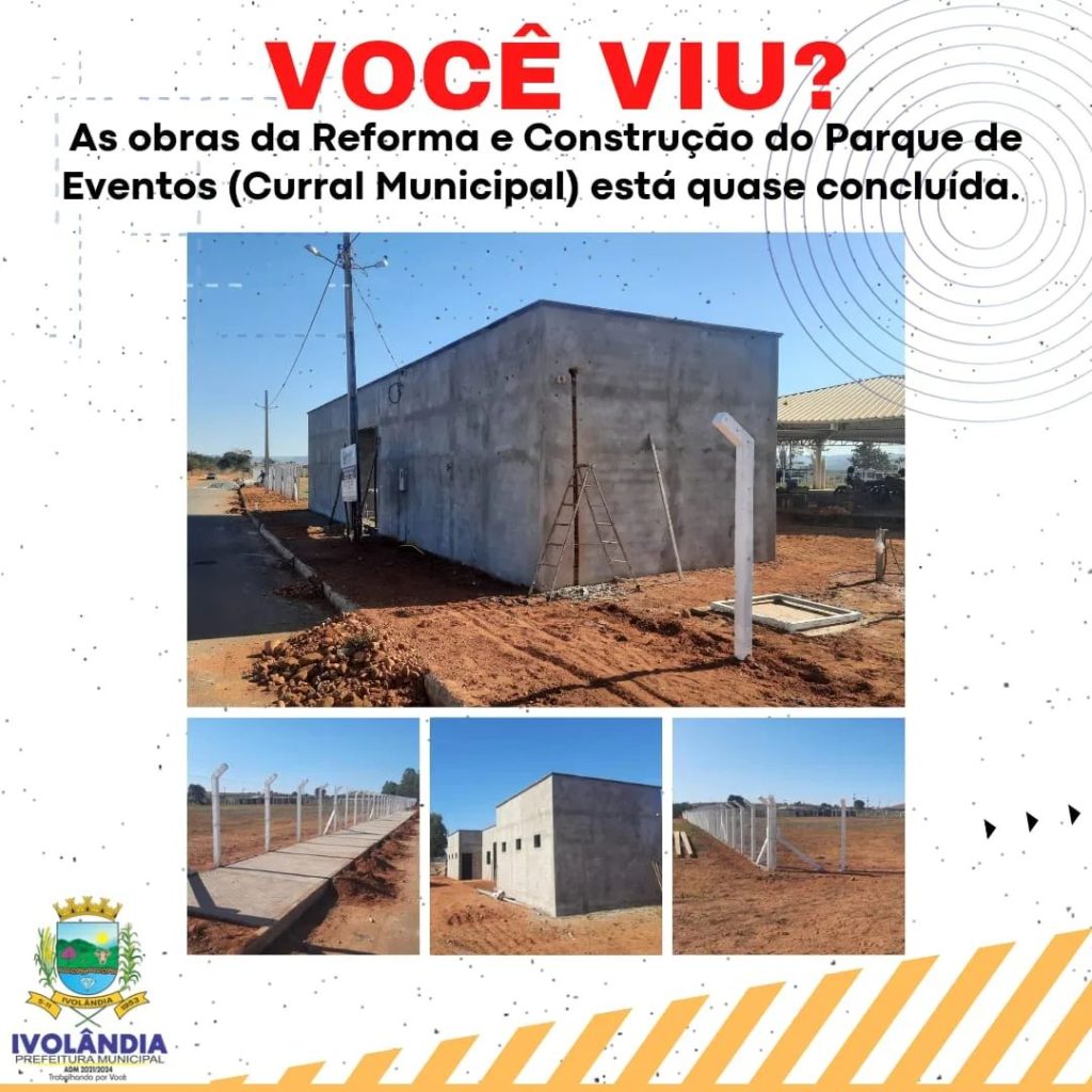 O Curral Municipal Está Se Transformando Em Um Moderno Parque de Eventos