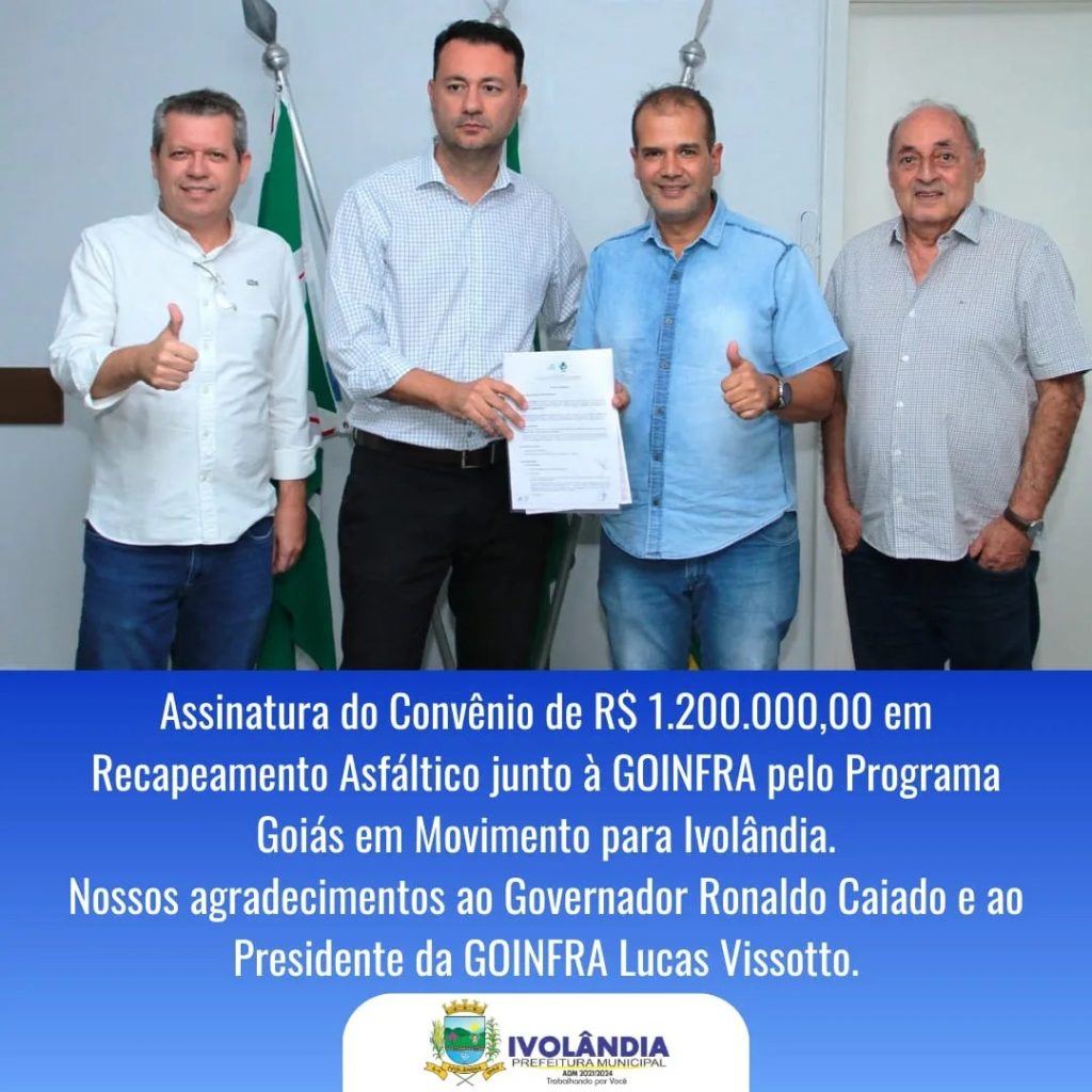 Assinatura de Convênio