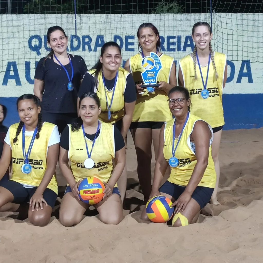 1º Torneio de Vôlei de Praia Masculino e Feminino na Quadra de Areia Amaury Lourenço Silva